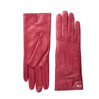 COACH 蔻驰 Leather Basic Gloves 女士皮手套