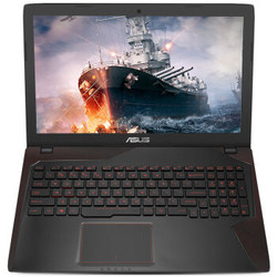 ASUS 华硕 飞行堡垒二代 FX53VD 15.6英寸游戏笔记本电脑（i5-7300HQ、8G、1T、GTX1050） 