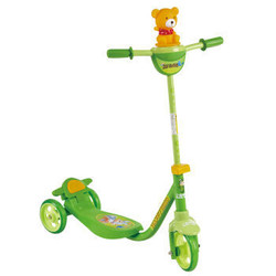 小龙哈彼 Happy dino 玩具车儿童滑板车 LSC40A-W-N102绿色+凑单品