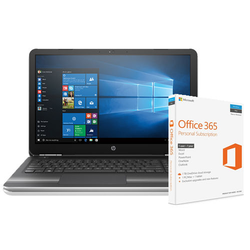 HP 惠普 Pavilion 15-AU123CL 15.6寸 触控笔记本电脑 + Microsoft Office 365（i5/12GB/1TB）