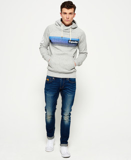 Superdry 极度干燥 Super 77 Surf Raglan 男士连帽卫衣