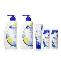 Head & Shoulders 海飞丝 去屑洗发露 700ml*2 + 致美水润去屑洗发露 80ml*2 + 致美水润头皮头发精华乳 80ml