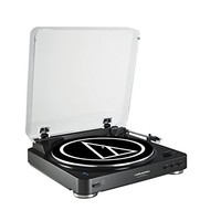Audio Technica AT-LP60BK-BT 全自动蓝牙无线传动立体声转盘，黑色
