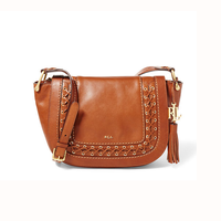 拉夫劳伦RALPH LAUREN Lauren Amari Saddle 女士单肩包