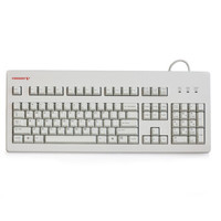 18号0点：Cherry 樱桃 G80-3494LYCUS-0机械键盘 白色红轴
