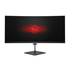 HP 惠普 OMEN X 35英寸 曲面电竞显示器（3440×1440、G-SYNC、100Hz）