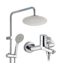 MOEN 摩恩 90108+2293EC+m22034 不锈钢超薄顶喷手持淋浴花洒套装