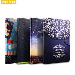 zoyu  ipad mini123通用彩绘保护套