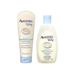 Aveeno 艾维诺 婴儿天然燕麦润肤乳226g+燕麦无泪洗发沐浴露236ml *3件 +凑单品