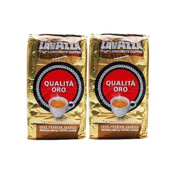 LAVAZZA 乐维萨 意式金牌咖啡粉 250克/袋  2袋装