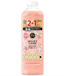 JOY 宝洁 超浓缩去油除菌洗洁精 玫瑰味 440ml*3 *3件