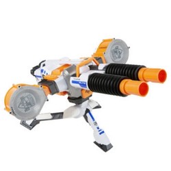 NERF 热火 精英系列 B1493 犀牛发射器（橙白） +凑单品