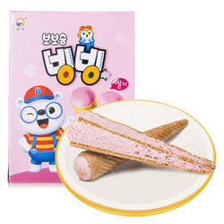 九日 欧巴熊冰淇淋形草莓饼干 53.4g