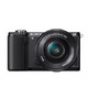 SONY 索尼 ILCE-5000L 无反相机套机（16-50mm） 黑色