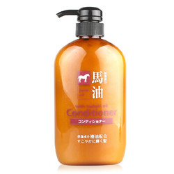 KUMANOYUSHI 熊野油脂 无硅油马油护发素 600ml*2件+洗发水 +凑单品