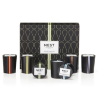 七夕礼物：NEST Luxury Mini Votive 香薰烛套装（含葡萄柚、海雾、雪松等香型）
