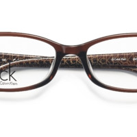 Calvin Klein 卡尔文·克莱 板材 框架眼镜CK5806A 210 54+1.60非球面树脂镜片 