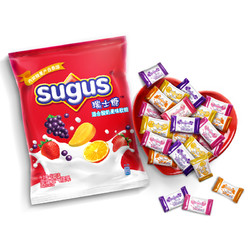 sugus 瑞士糖 混合酸奶果味软糖 500g 约200粒