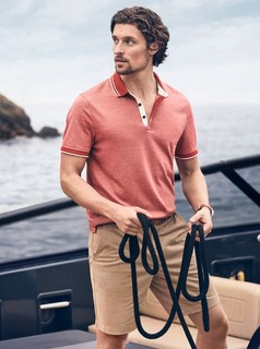 Michael Kors Cotton 男士纯棉POLO