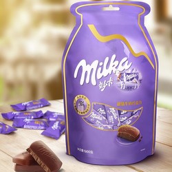 Milka 妙卡 融情牛奶巧克力 500g 35.9包邮