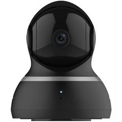 小蚁（YI）云台智能摄像机 夜视 1080P高清版 360度旋转监控 无线WIFI摄像头  监控 安防（黑色）