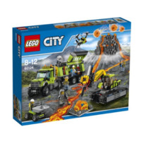LEGO 乐高 City城市系列 60124 火山探险基地