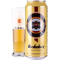 wurderburg 沃德古堡 德国黄啤 500ml×24听