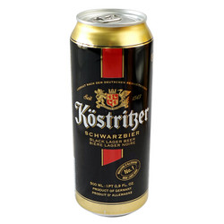 KOSTRITZER 卡力特 黑啤酒 500ml*24听