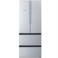 西门子（SIEMENS）KM49EA60TI 481升 变频混冷十字对开门多门冰箱 创新混冷 （银色）