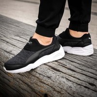 双11预告、限尺码：PUMA 彪马 X STAMPD TRINOMIC SOCK NM 男士休闲运动鞋