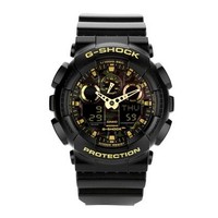 CASIO 卡西欧 G-SHOCK GA-100CF-1A9 男士双显运动手表 +凑单品