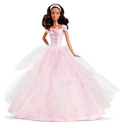 Barbie 芭比 Birthday Wishes 2015珍藏版芭比娃娃 非裔版