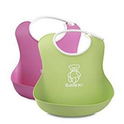 BABYBJORN Soft Bib 婴儿围兜 2个