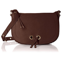 Nine West 玖熙 Bohemian Beltway 女士斜挎马鞍包