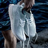 再降价:adidas 阿迪达斯 ULTRA BOOST UNCAGED x PARLEY 海洋环保 男款潮流跑鞋