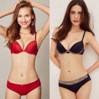 wonderbra WS-3A08T+WS-3A06T 女士内衣套装（文胸+内裤）*2套 