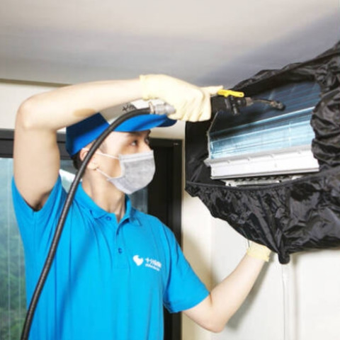 京东PLUS会员:十分到家 空调挂机清洗保养 拆