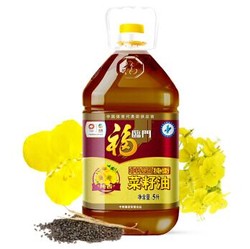 福临门 纯香菜籽油 5L（精炼3级） *5件