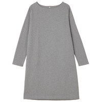 MUJI 无印良品 W5AB030 女士长袖连衣裙