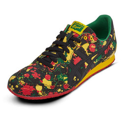 Onitsuka Tiger 鬼塚虎 X Rastafari SERRANO 中性运动休闲鞋