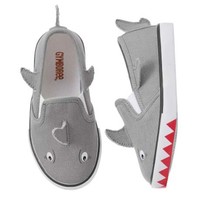 GYMBOREE 金宝贝 Shark 鲨鱼造型儿童帆布鞋