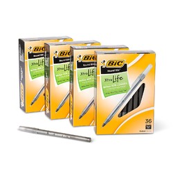 BiC 比克 Round Stic Xtra Life 圆珠笔 1.2mm 36支装