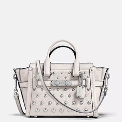 COACH 蔻驰 Swagger 15 with ombre rivets 女士斜挎包