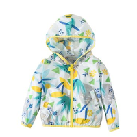 Purrfect diary 咕噜日记 儿童几何树叶防晒衫