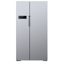 千元赠品： SIEMENS 西门子 BCD-610W(KA92NV60TI) 对开门冰箱 610L
