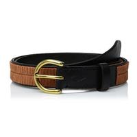 FOSSIL Skinny Fringe 女士真皮腰带