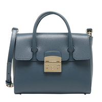 FURLA 芙拉 METROPOLIS 女士单肩手提包 小号 紫色