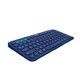 Logitech罗技 K380 蓝牙键盘 M336 鼠标无线键鼠套装 蓝色/黑色