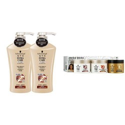 Schwarzkopf 施华蔻 多效修护19 洗发露 600ml *2瓶+发膜臻选体验装  50ml *3 *6