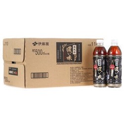 伊藤园（ITOEN）浓味乌龙茶（无糖）500ml*24瓶 整箱